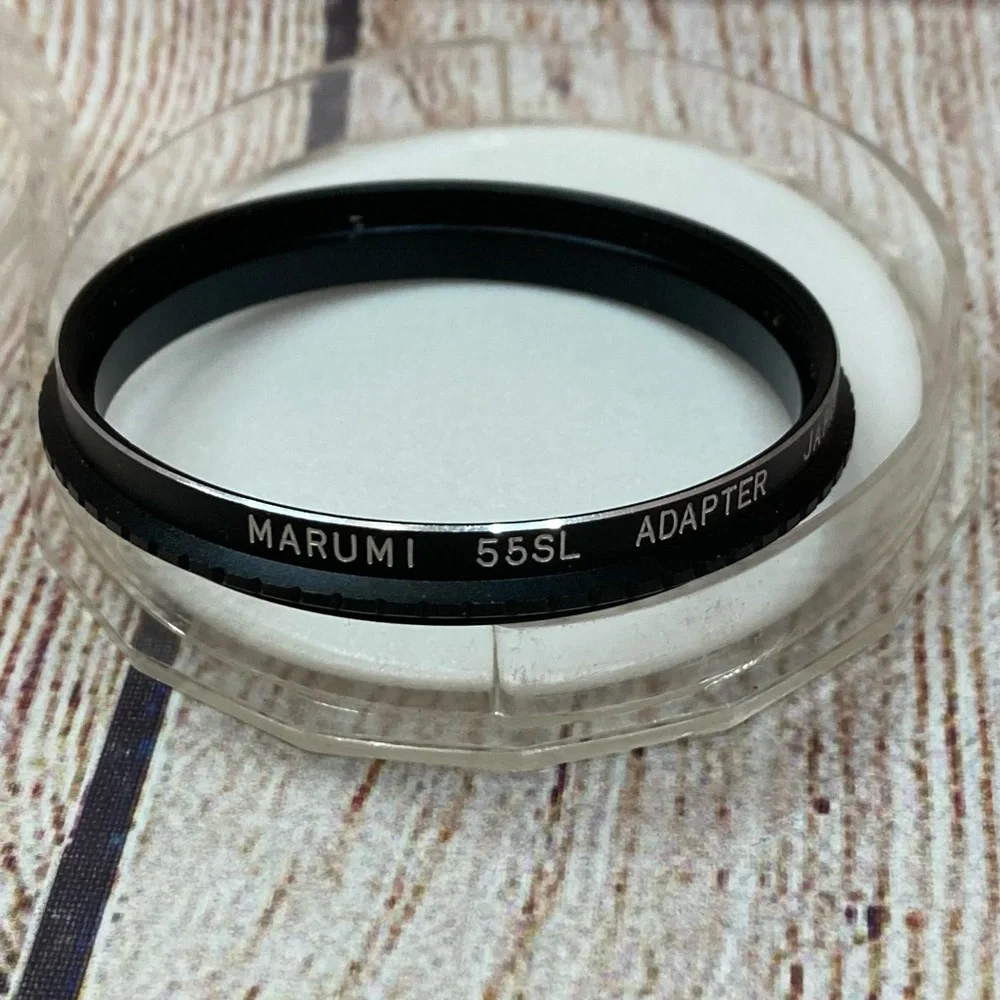 MARUMI 55SL Camera ADAPTER Ring Screw-On Vintage